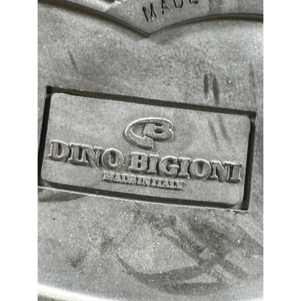 Dino Bigioni Mens Cognac Suede Derby Shoes Made in Italy Brown DB11428 Size 43.5